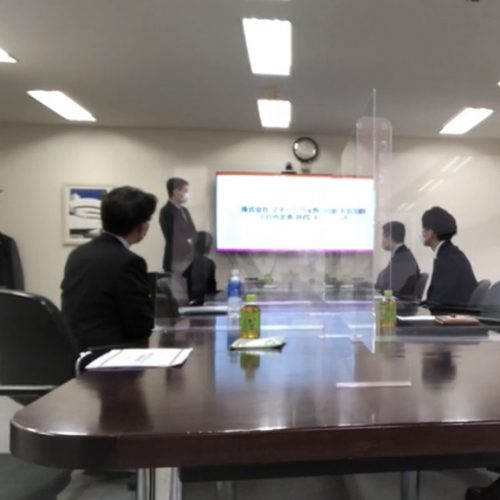 入社前研修終了