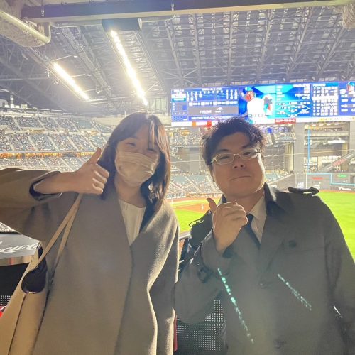 エスコンフィールドで観戦
