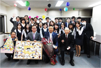 パークゴルフ大会集合写真